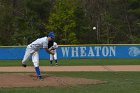 Baseball vs Babson  Wheaton College Baseball vs Babson College. - Photo By: KEITH NORDSTROM : Wheaton, baseball